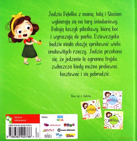 Jadzia Pętelka idzie na piknik - Barbara Supeł, Agata Łuksza [KSIĄŻKA]