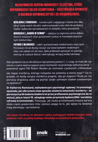 Jak złapać mordercę - Katherine Ramsland, Adriana Sokołowska-Ostapko [KSIĄŻKA]