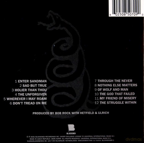 Metallica: Metallica [CD]