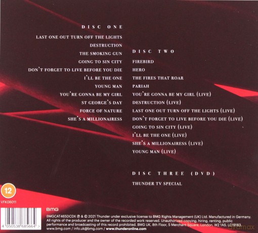 Thunder: All The Right Noises (Deluxe) [DVD]+[2CD]