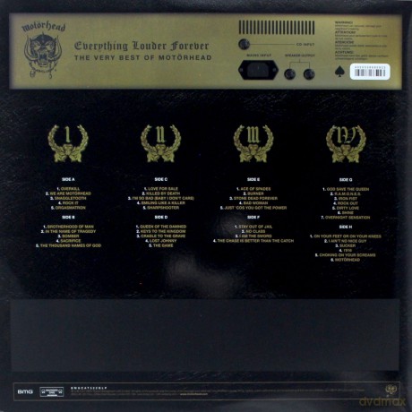 Motorhead: Everything Louder Forever - The Very Best Of [4xWinyl]