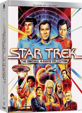 Star Trek 4 Original Movies [4xBlu-Ray 4K]+[4xBlu-Ray]
