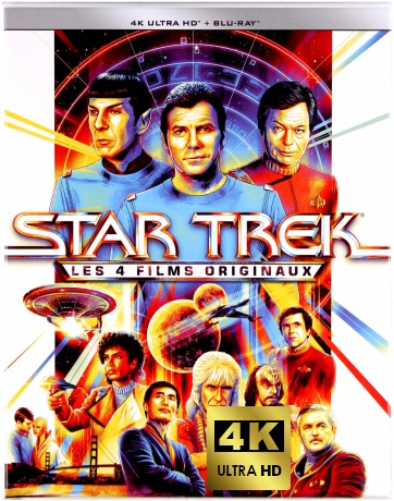 Star Trek 4 Original Movies [4xBlu-Ray 4K]+[4xBlu-Ray]