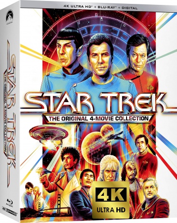 Star Trek 4 Original Movies [4xBlu-Ray 4K]+[4xBlu-Ray]