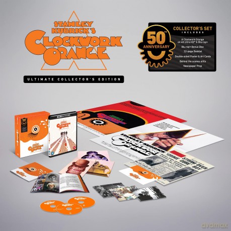 A Clockwork Orange (Mechaniczna pomarańcza) [Blu-Ray 4K]+[Blu-Ray]
