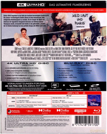 Cruella [Blu-Ray 4K]+[Blu-Ray]