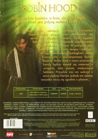 Robin Hood sezon 1 odcinki 1-5 (BBC) [DVD]