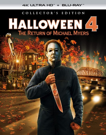 Halloween 4: The Return of Michael Myers (Halloween IV: Powrót Michaela Myersa) [Blu-Ray 4K]+[Blu-Ray]