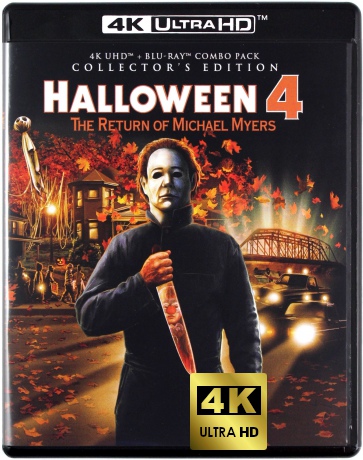 Halloween 4: The Return of Michael Myers (Halloween IV: Powrót Michaela Myersa) [Blu-Ray 4K]+[Blu-Ray]