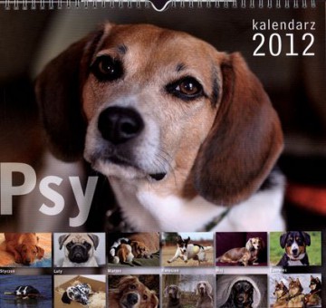 2012 Kal. Ścienny Psy [KSIĄŻKA]