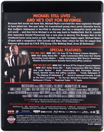 Halloween 5: The Revenge of Michael Myers (Halloween V: Zemsta Michaela Myersa) [Blu-Ray 4K]+[Blu-Ray]