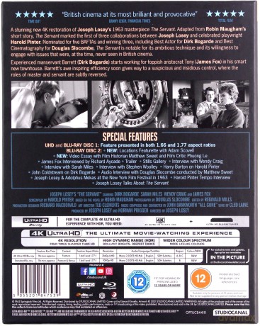 The Servant (Służący) [Blu-Ray 4K]+[2xBlu-Ray]