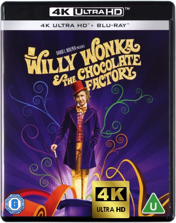 Willy Wonka & The Chocolate Factory (Willy Wonka i fabryka czekolady) [Blu-Ray 4K]+[Blu-Ray]