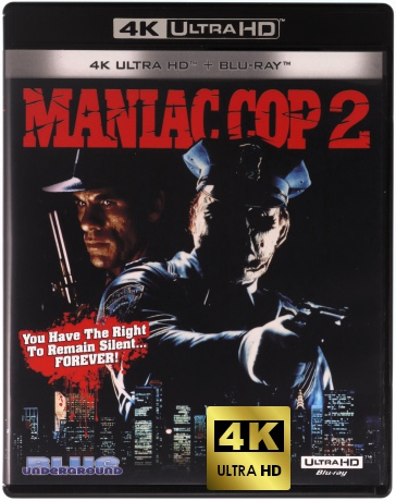Maniac Cop 2 (Maniakalny glina 2) (Special) [Blu-Ray 4K]+[Blu-Ray]