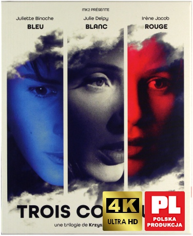 Trzy kolory. Niebieski, Biały, Czerwony [BOX] [3xBlu-Ray 4K]