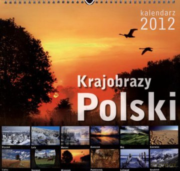 2012 Kal. Ścienny Krajobrazy Polski [KSIĄŻKA]