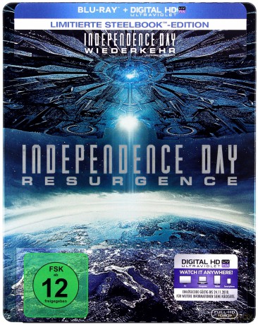 Independence Day: Resurgence (Dzień Niepodległości: Odrodzenie) (steelbook) [Blu-Ray]