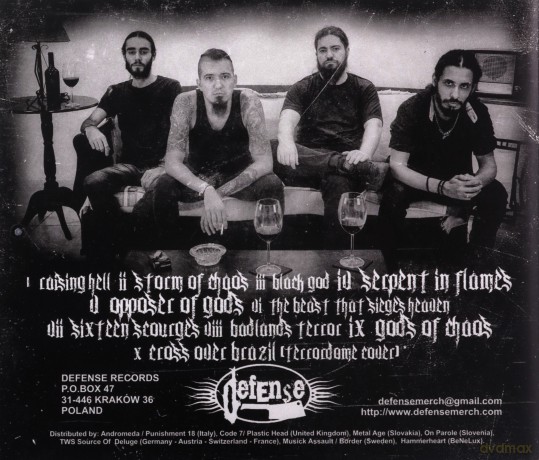 Chaos Synopsis: Gods Of Chaos [CD]