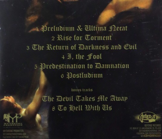 Incertus: Predestination To Damnation [CD]