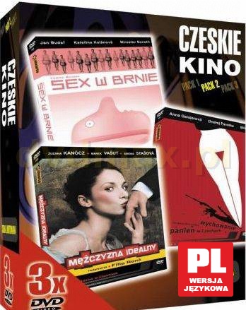 Czeskie kino 2: Sex w Brnie / Mężczyzna idealny / Wychowanie panien w Czechach BOX [3DVD]