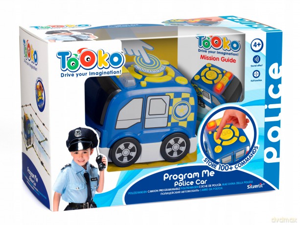 Press N' Go Police Car Radiowóz policyjny