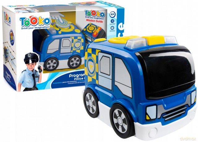 Press N' Go Police Car Radiowóz policyjny