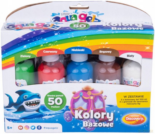 Kolory bazowe Dumel Discovery Aqua Gelz