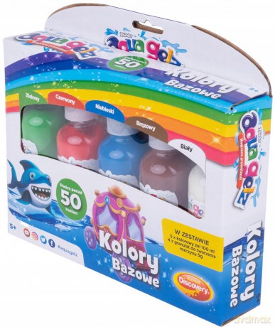 Kolory bazowe Dumel Discovery Aqua Gelz