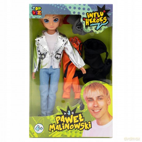 Lalka Pawel z zestawem ubranek 28 cm