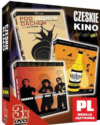 Czeskie kino 3: Pod jednym dachem / Dzikie pszczoły / Jedna ręka nie klaszcze BOX [3DVD]