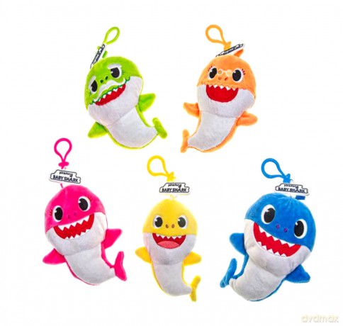 Baby Shark Pluszowa zabawka na klipsie