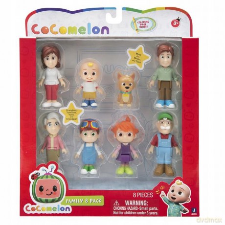 CoComelon Zestaw 8 figurek (Rodzina)