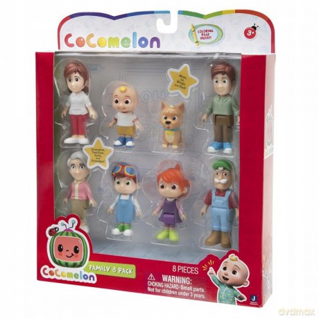 CoComelon Zestaw 8 figurek (Rodzina)