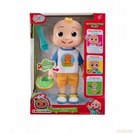 Cocomelon Roto Plush Interaktywna zabawka pluszak JJ Doll