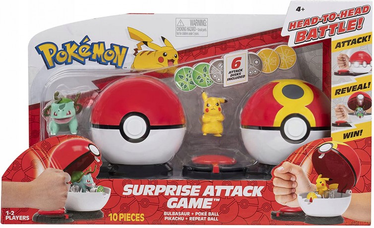 Pokemon Surprise Attack Pokeball Battle Game
