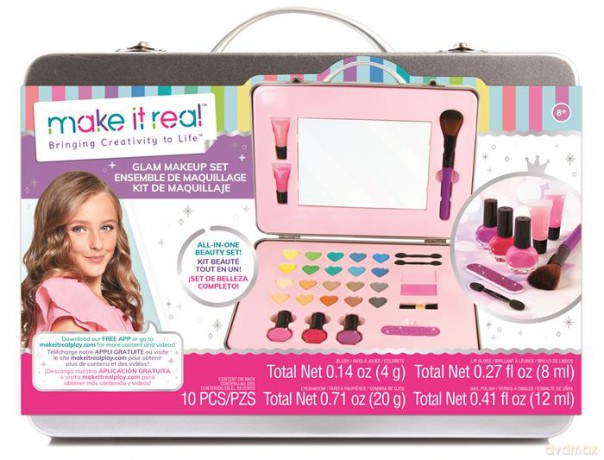 Glam Makeup Set Zestaw kosmetyczny dla dzieci