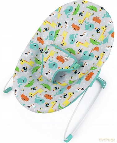 Leżaczek bujany Bright Starts Jungle Jumble