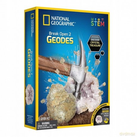 National Geographic Rozbij własną geodę 2 szt.