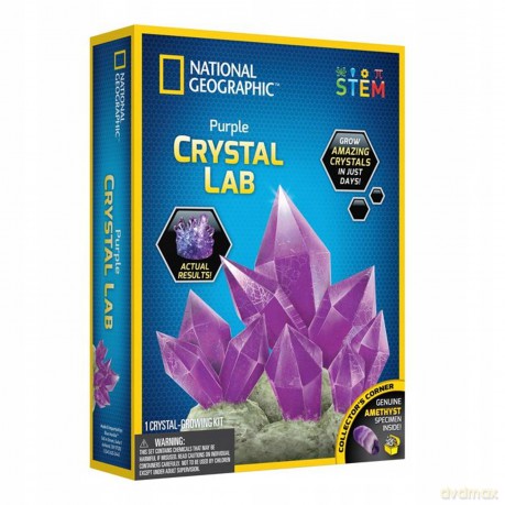 National Geographic. Laboratorium do hodowli purpurowego kryształu Elbrus