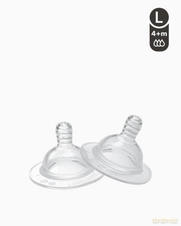 Smoczek do butelek Twistshake Anti-Colic Teat Large 4+m