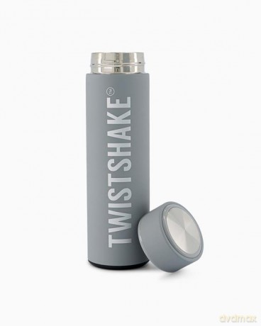 Twistshake Termos 420ml Pastelowy szary