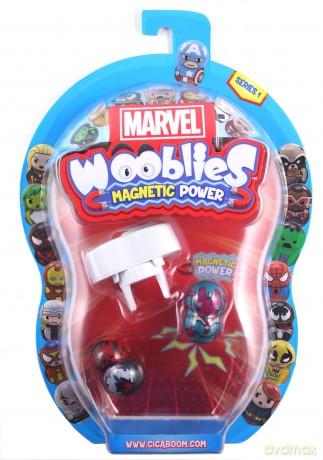 Wooblies Marvel - 2 Figurki Magnetyczne + Wyrzutnia [FIGURKA]