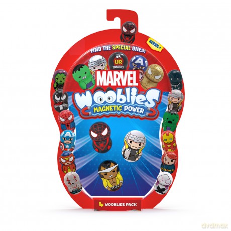 Wooblies Marvel - Figurki Magnetyczne 4-Pack [FIGURKA]