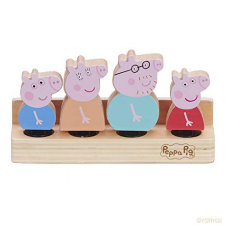 Peppa - Drewniane Figurki 4pack [FIGURKA]