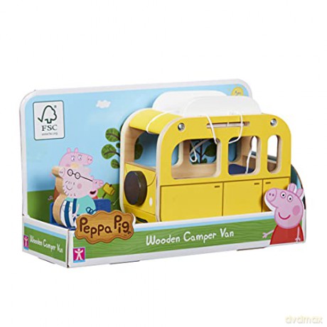 Peppa - Drewniany Kamper z Firgurką