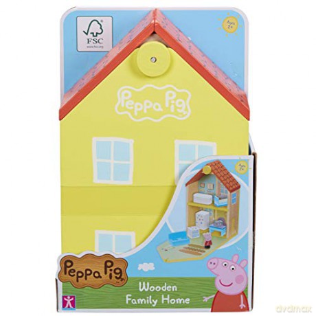 Peppa - Drewniany Domek Rodzinny