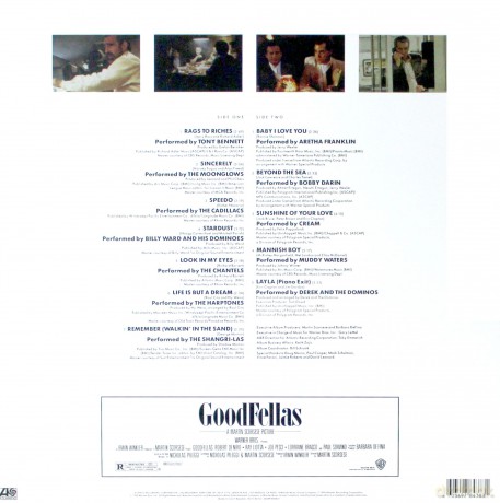 Goodfellas soundtrack (Chłopcy z ferajny) (Blue) [Winyl]