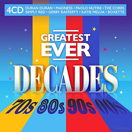 Greatest Ever Decades 70s, 80s, 90s, 2000s [4CD]