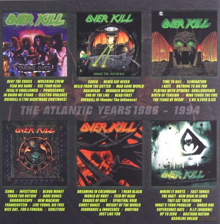 Overkill: The Atlantic Years 1986 - 1996 [CD]
