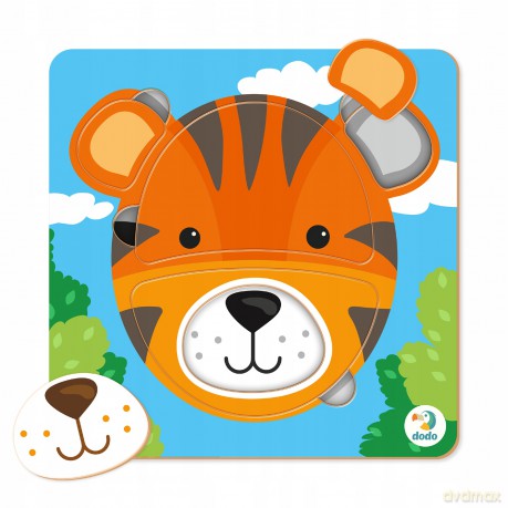 Sorter Mini 5 el. Tygrys [PUZZLE]